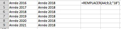 comment supprimer une partie d un texte sur excel